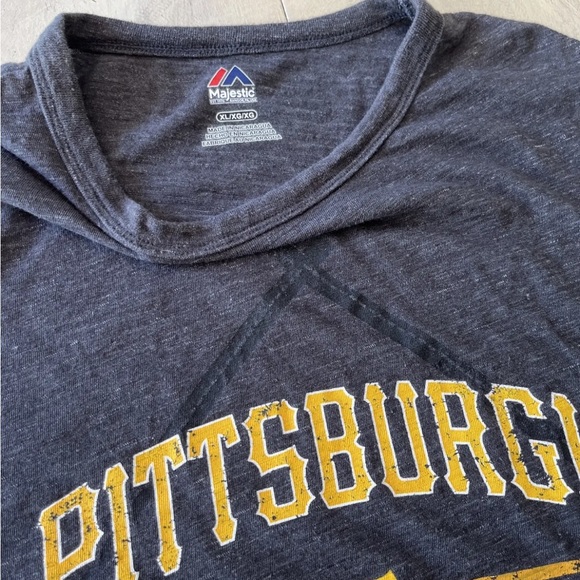 Mens Vintage Majestic Pittsburgh Pirates Baseball MLB T Shirt Size XL - Picture 4 of 5